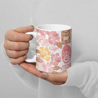 Christmas Aloha Hawaii Tiki Ceramic Mug Hibiscus Spring Colors LT7 - Polynesian Pride