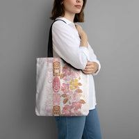 Christmas Aloha Hawaii Tiki Tote Bag Hibiscus Spring Colors LT7 - Polynesian Pride
