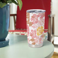 Christmas Aloha Hawaii Tiki Tumbler Cup Hibiscus Spring Colors LT7 - Polynesian Pride