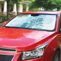 Christmas Aloha Hawaii Tiki Auto Sun Shade Hibiscus Summer Colors LT7 - Polynesian Pride