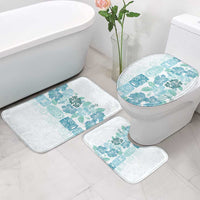 Christmas Aloha Hawaii Tiki Bathroom Set Hibiscus Summer Colors - Polynesian Pride