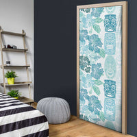 Christmas Aloha Hawaii Tiki Door Cover Hibiscus Summer Colors LT7 - Polynesian Pride