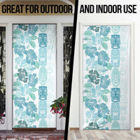 Christmas Aloha Hawaii Tiki Door Cover Hibiscus Summer Colors LT7 - Polynesian Pride