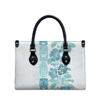 Christmas Aloha Hawaii Tiki Leather Bag Hibiscus Summer Colors LT7 - Polynesian Pride