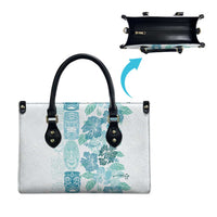 Christmas Aloha Hawaii Tiki Leather Bag Hibiscus Summer Colors LT7 - Polynesian Pride
