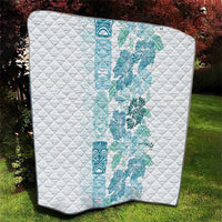 Christmas Aloha Hawaii Tiki Quilt Hibiscus Summer Colors - Polynesian Pride