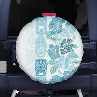 Christmas Aloha Hawaii Tiki Spare Tire Cover Hibiscus Summer Colors - Polynesian Pride