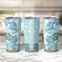 Christmas Aloha Hawaii Tiki Tumbler Cup Hibiscus Summer Colors LT7 - Polynesian Pride