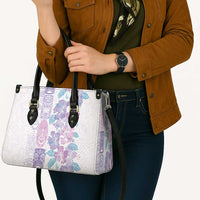 Christmas Aloha Hawaii Tiki Leather Bag Hibiscus Winter Colors LT7 - Polynesian Pride