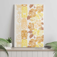 Christmas Aloha Hawaii Tiki Canvas Wall Art Hibiscus Autumn Colors LT7 - Polynesian Pride