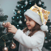 Christmas Aloha Hawaii Tiki Christmas Santa Hat Hibiscus Autumn Colors - Polynesian Pride