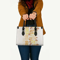 Christmas Aloha Hawaii Tiki Leather Bag Hibiscus Autumn Colors LT7 - Polynesian Pride