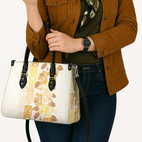 Christmas Aloha Hawaii Tiki Leather Bag Hibiscus Autumn Colors LT7 - Polynesian Pride