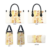 Christmas Aloha Hawaii Tiki Leather Bag Hibiscus Autumn Colors LT7 - Polynesian Pride