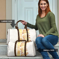 Christmas Aloha Hawaii Tiki Travel Bag Hibiscus Autumn Colors LT7 - Polynesian Pride