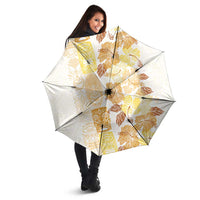 Christmas Aloha Hawaii Tiki Umbrella Hibiscus Autumn Colors LT7 - Polynesian Pride