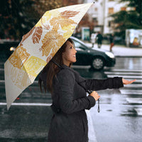 Christmas Aloha Hawaii Tiki Umbrella Hibiscus Autumn Colors LT7 - Polynesian Pride