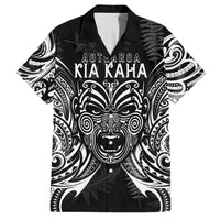 New Zealand Rugby Hawaiian Shirt 2023 World Cup Aotearoa Create History LT7 Black - Polynesian Pride
