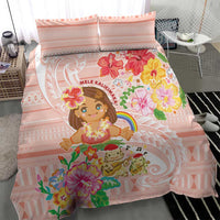 Aloha Hawaii Bedding Set Kawaii Mele Kalikimaka - Pastel Fever