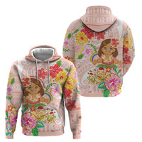 Aloha Hawaii Hoodie Kawaii Mele Kalikimaka - Pastel Fever