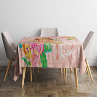 Aloha Hawaii Tablecloth Kawaii Mele Kalikimaka - Pastel Fever