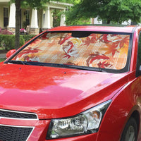 Orange Palaka Hawaii Aloha Auto Sun Shade Koi Pond Mix Japanese Maple LT7 - Polynesian Pride