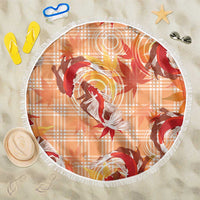 Orange Palaka Hawaii Aloha Beach Blanket Koi Pond Mix Japanese Maple - Polynesian Pride