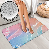 Aloha Hawaii Floral Tapa Bathroom Set Patchwork Pastel Candy LT7 - Polynesian Pride