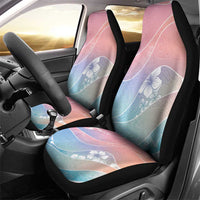Aloha Hawaii Floral Tapa Car Seat Cover Patchwork Pastel Candy LT7 - Polynesian Pride
