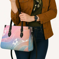 Aloha Hawaii Floral Tapa Leather Bag Patchwork Pastel Candy LT7 - Polynesian Pride