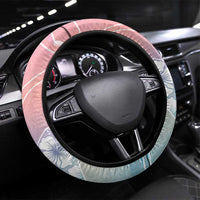 Aloha Hawaii Floral Tapa Steering Wheel Cover Patchwork Pastel Candy LT7 Universal Fit Pastel - Polynesian Pride