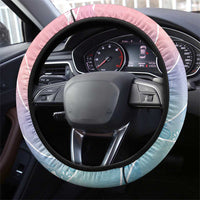 Aloha Hawaii Floral Tapa Steering Wheel Cover Patchwork Pastel Candy LT7 - Polynesian Pride
