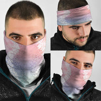 Hawaii Aloha Plumeria Lei Pastel Candy Palaka Neck Gaiter LT7 - Polynesian Pride