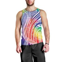 Aloha Pride Rainbow Tie Dye Men Tank Top Humpback Whale - Love is Love