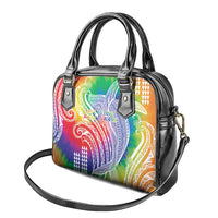 Aloha Pride Rainbow Tie Dye Shoulder Handbag Humpback Whale - Love is Love