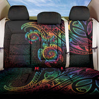 Hawaii Pride Back Car Seat Cover Rainbow Swirls