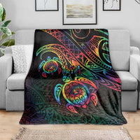 Hawaii Pride Blanket Rainbow Swirls