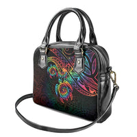 Hawaii Pride Shoulder Handbag Rainbow Swirls