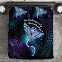 Polynesian Tala Manta Ray Bedding Set Nowhere You Could Go That I Won't Be With You - Polynesian Pride