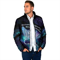 Polynesian Tala Manta Ray Padded Jacket Nowhere You Could Go That I Won't Be With You - Polynesian Pride