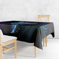 Polynesian Tala Manta Ray Tablecloth Nowhere You Could Go That I Won't Be With You - Polynesian Pride