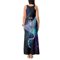 Polynesian Tala Manta Ray Tank Maxi Dress Nowhere You Could Go That I Won't Be With You - Polynesian Pride