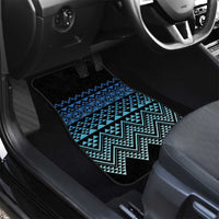 Maori Niho Taniwha Te Wheiao Car Mats Moana Blue - Polynesian Pride