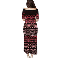 Maori Niho Taniwha Te Wheiao Puletasi Terracotta - Polynesian Pride