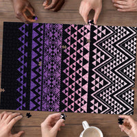 Maori Niho Taniwha Te Wheiao Puzzle Waiporoporo - Polynesian Pride