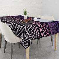 Maori Niho Taniwha Te Wheiao Tablecloth Waiporoporo - Polynesian Pride