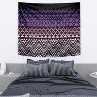 Maori Niho Taniwha Te Wheiao Tapestry Waiporoporo - Polynesian Pride