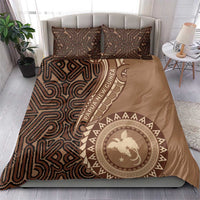 Papua New Guinea Oro Tapa Motif Bedding Set Classic LT7 - Polynesian Pride