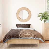 Papua New Guinea Oro Tapa Motif Bedding Set Classic LT7 - Polynesian Pride