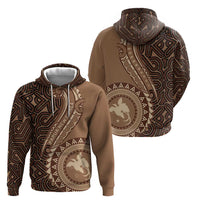 Papua New Guinea Oro Tapa Motif Hoodie Classic